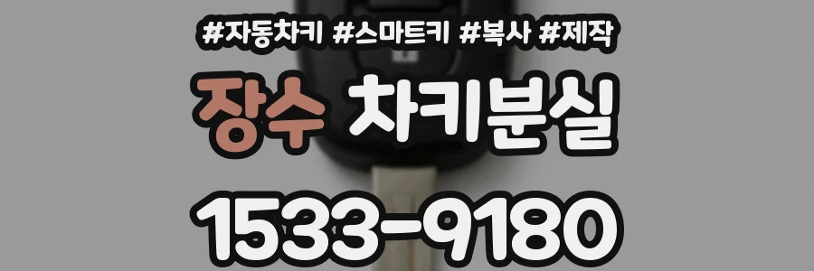 장수 차키분실