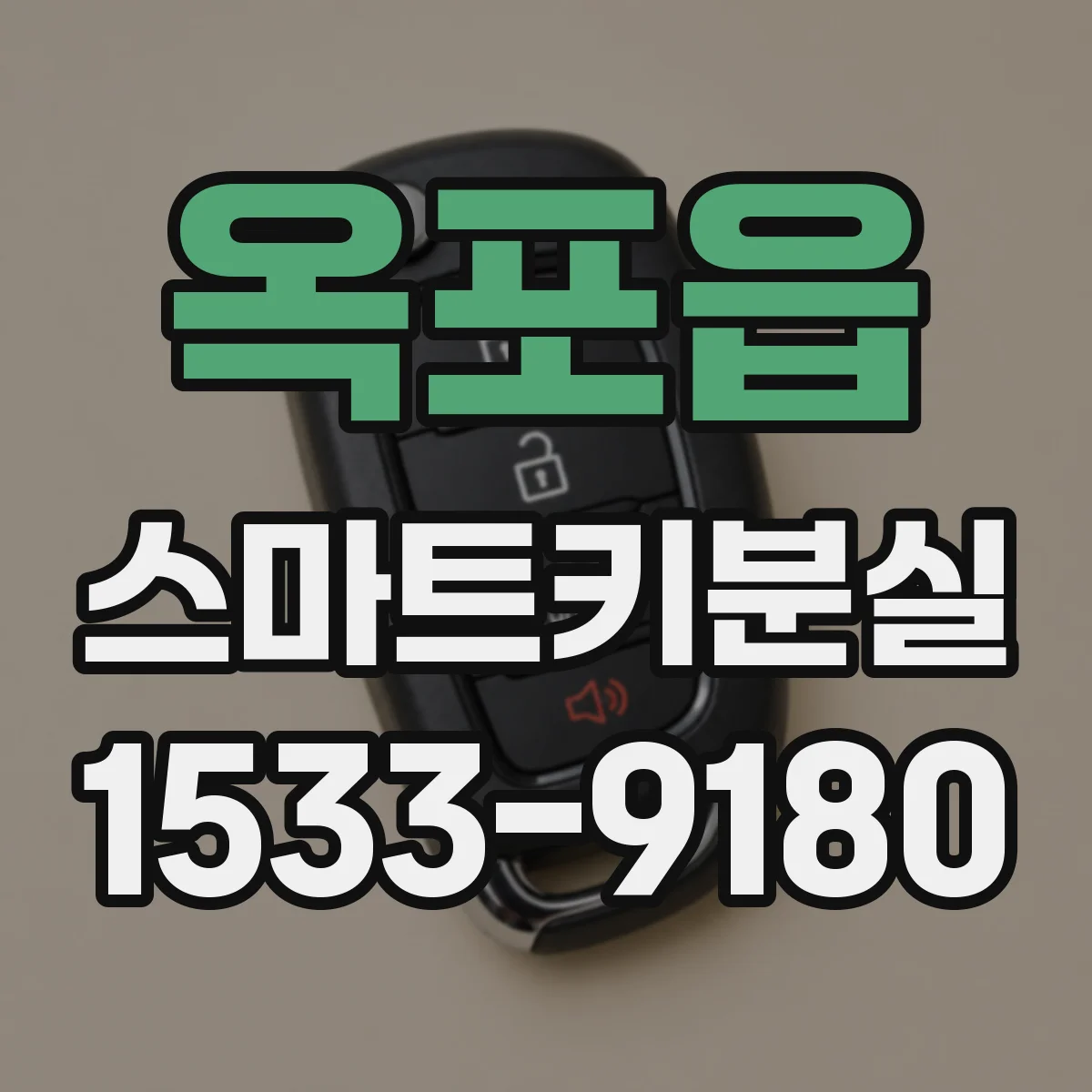 옥포읍 스마트키분실