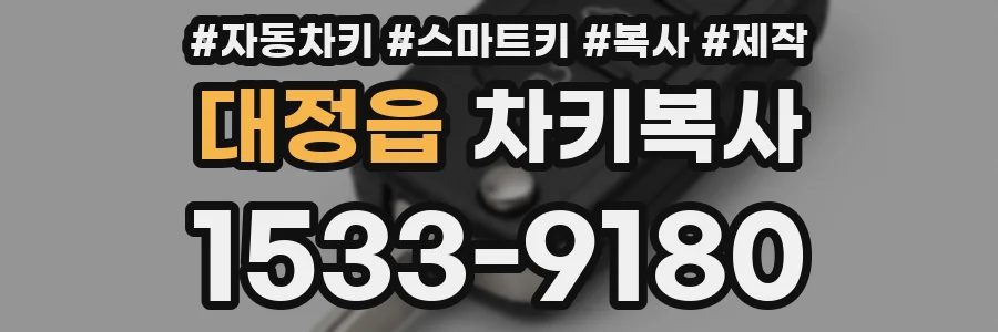 대정읍 차키복사