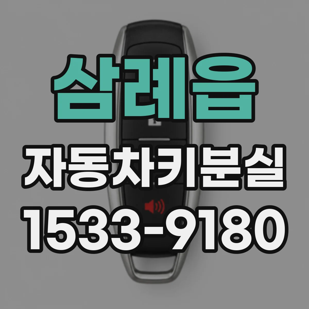 삼례읍 자동차키분실