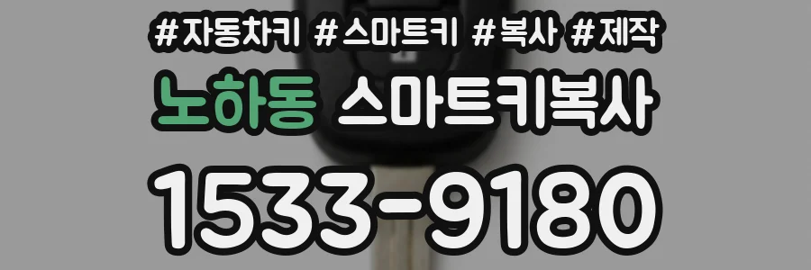 노하동 스마트키복사