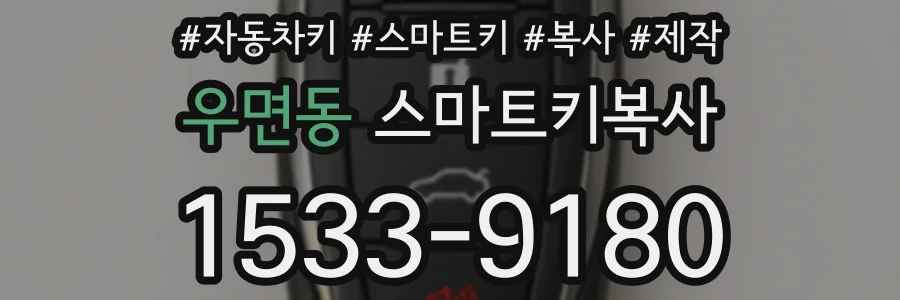 우면동 스마트키복사