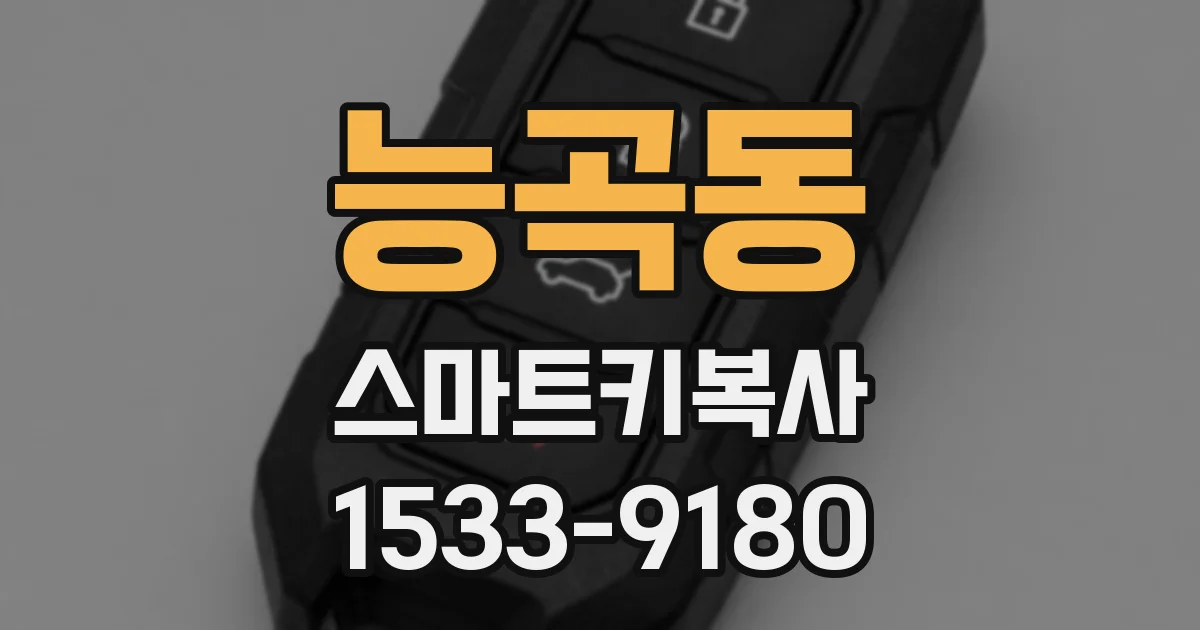 능곡동 스마트키복사