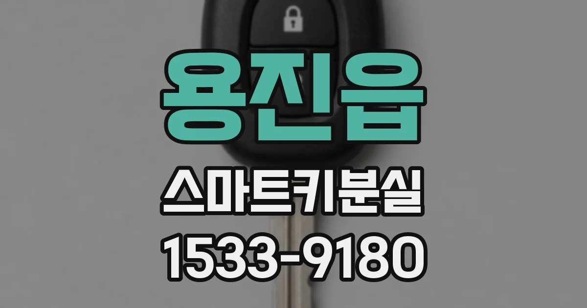 용진읍 스마트키분실
