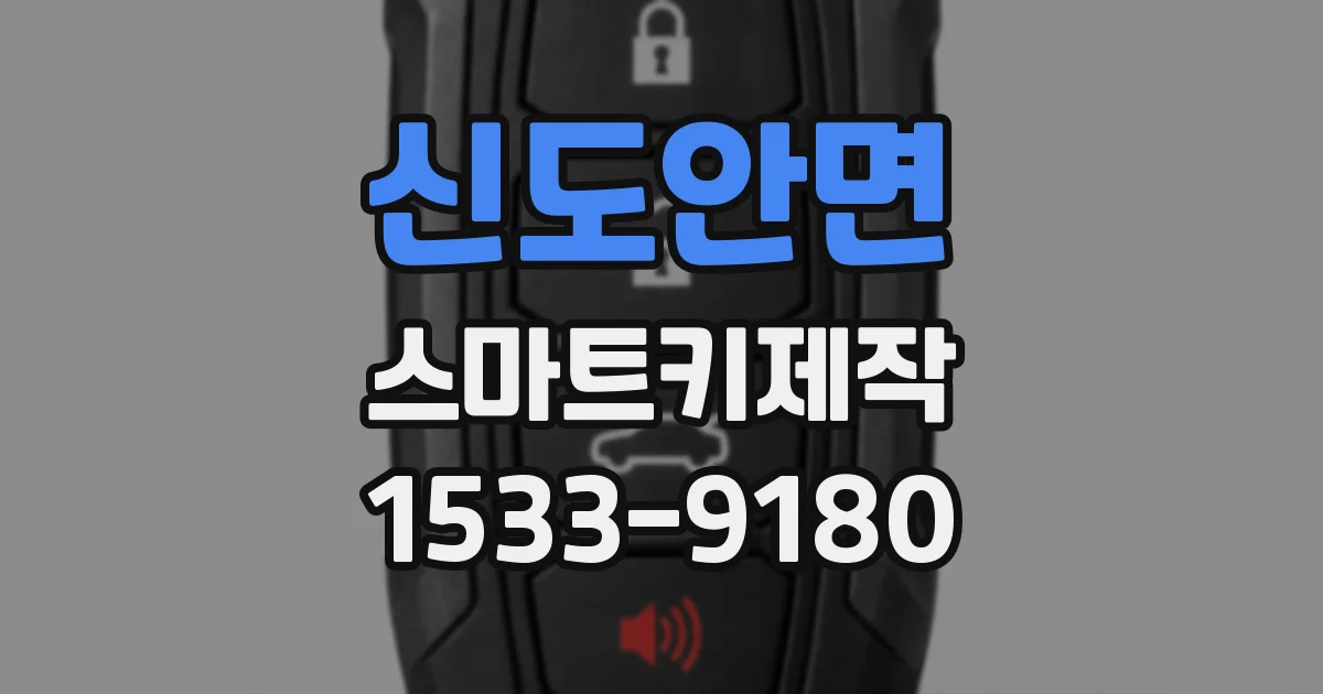 신도안면 스마트키제작