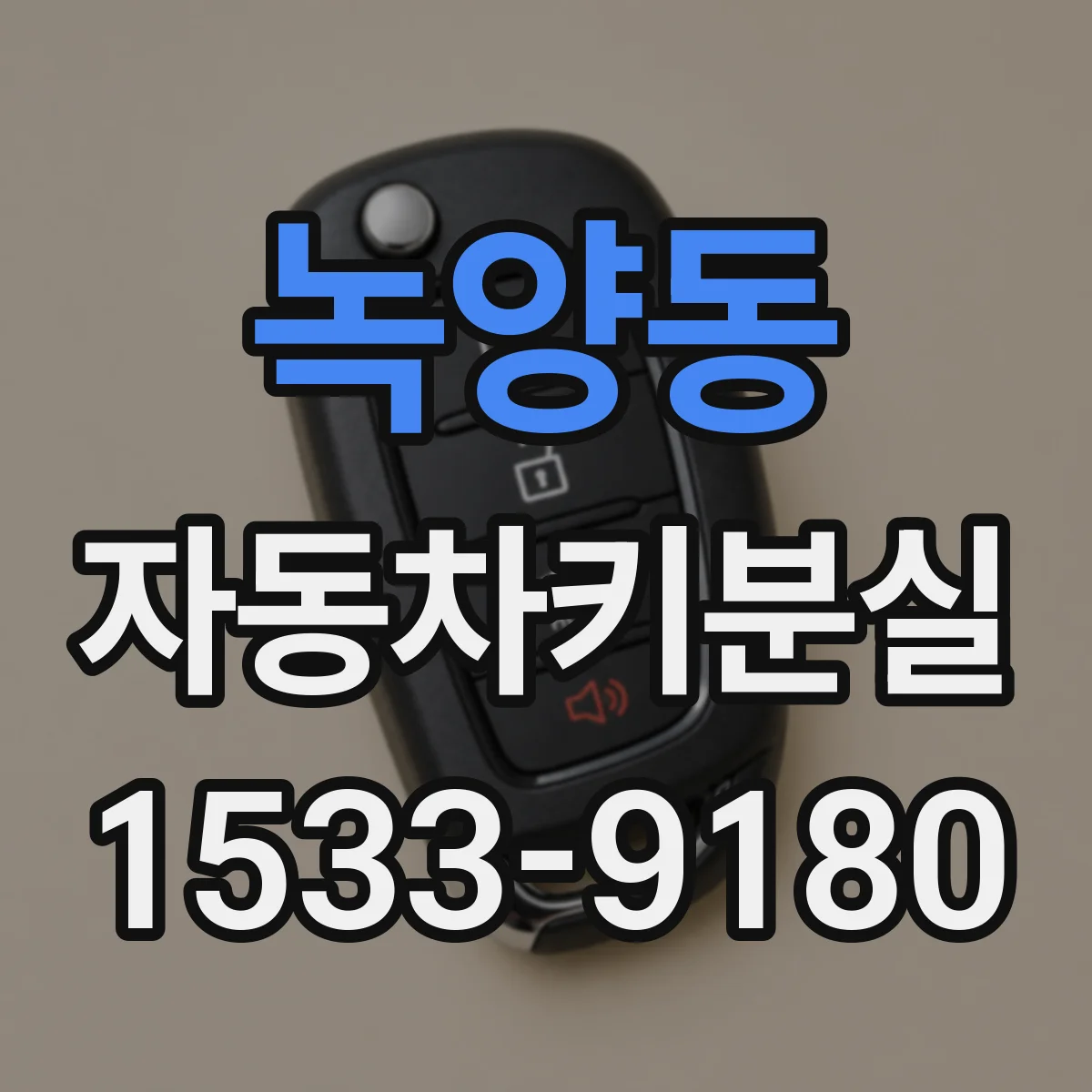 녹양동 자동차키분실