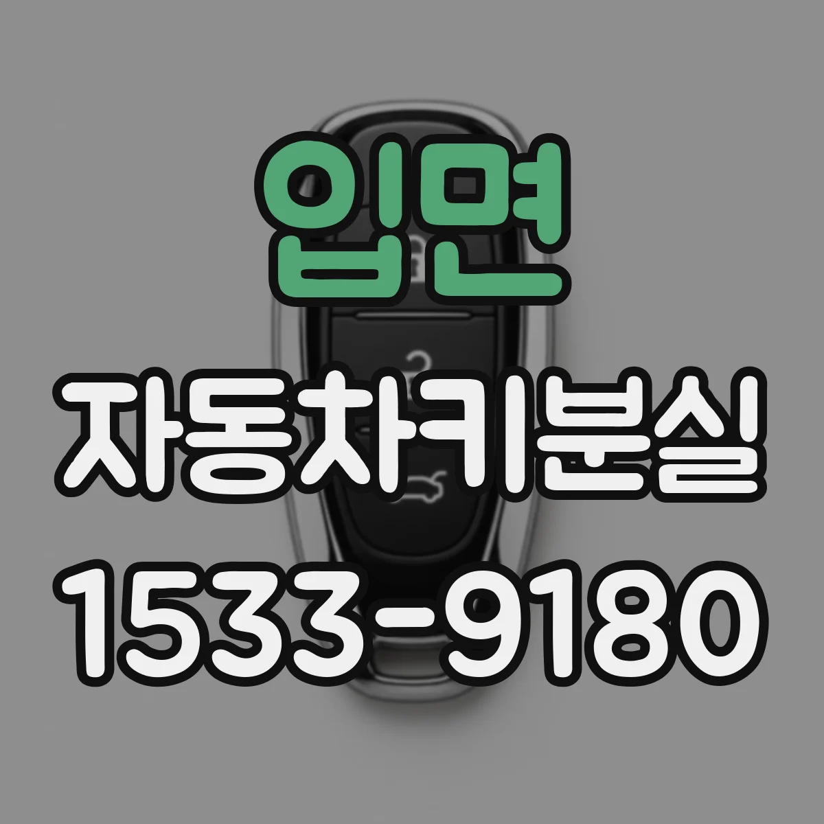 입면 자동차키분실