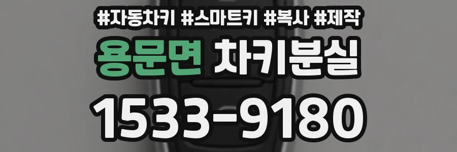 용문면 차키분실