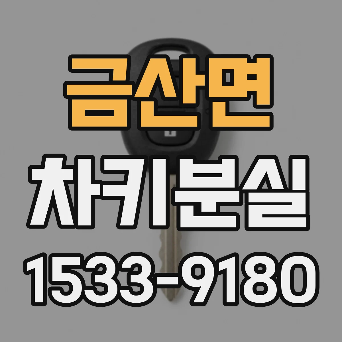 금산면 차키분실