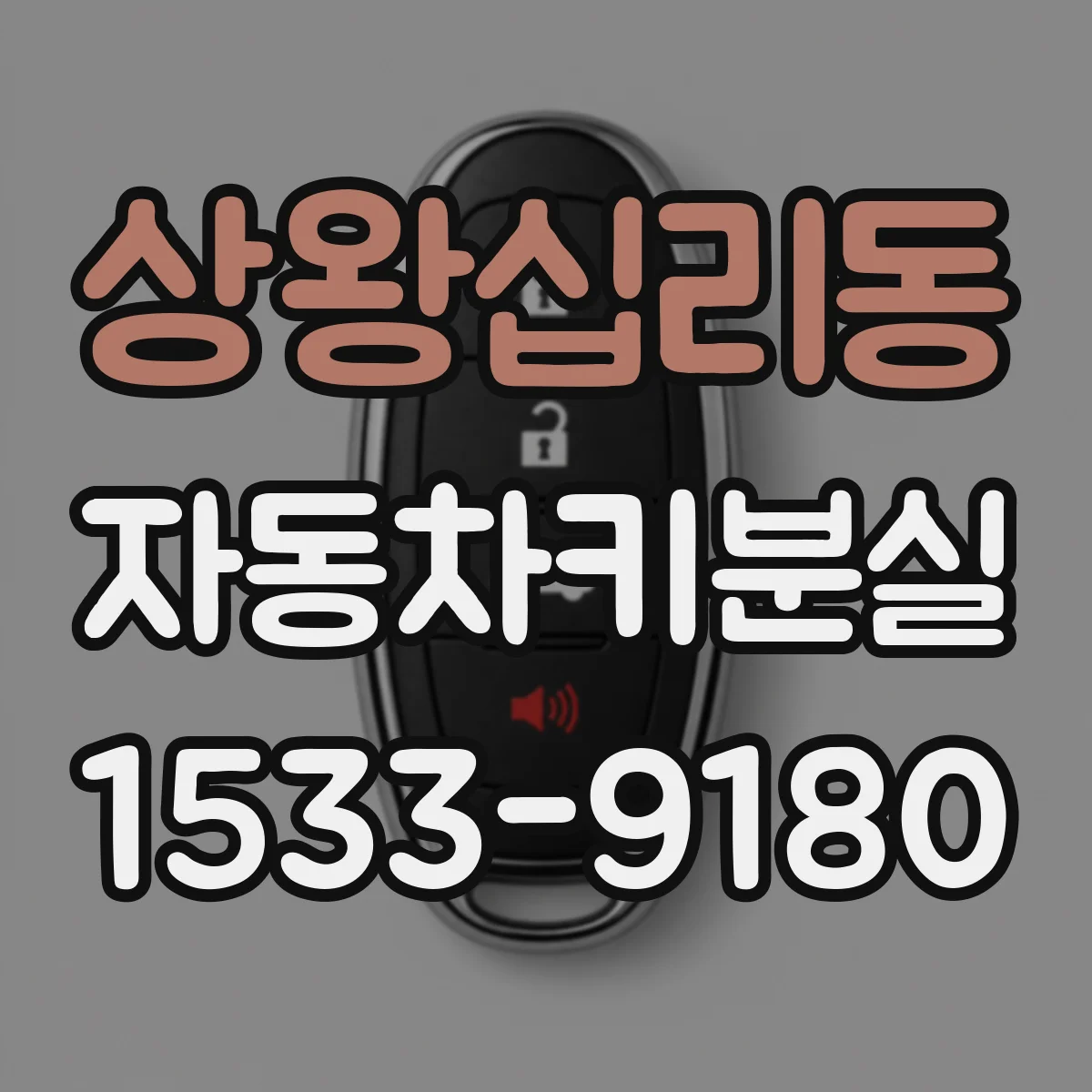 상왕십리동 자동차키분실