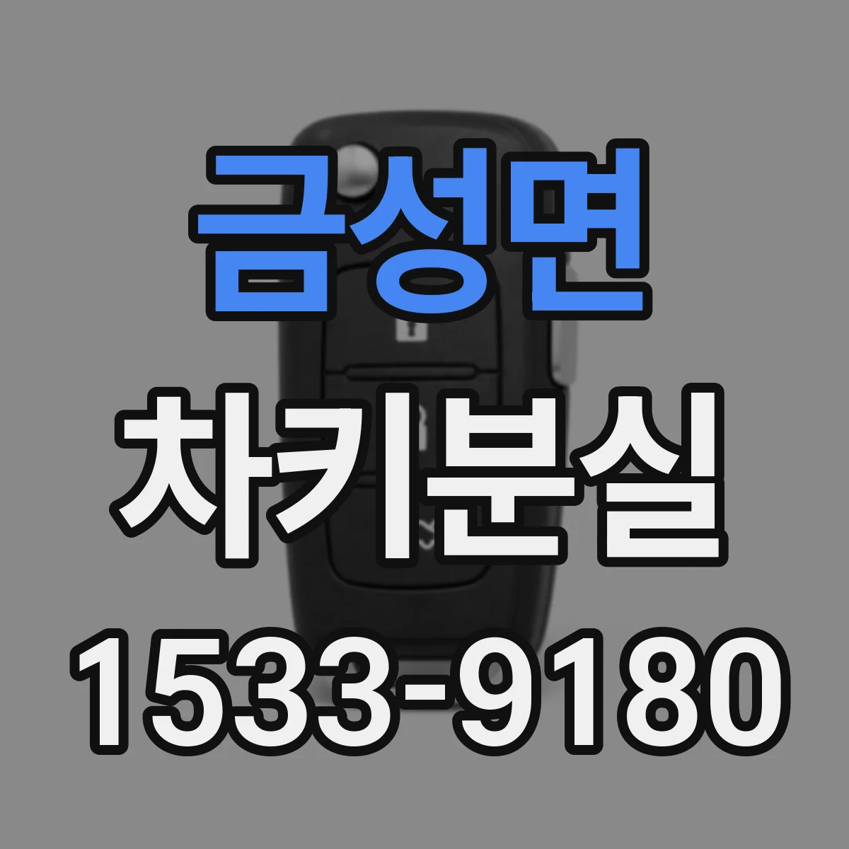 금성면 차키분실