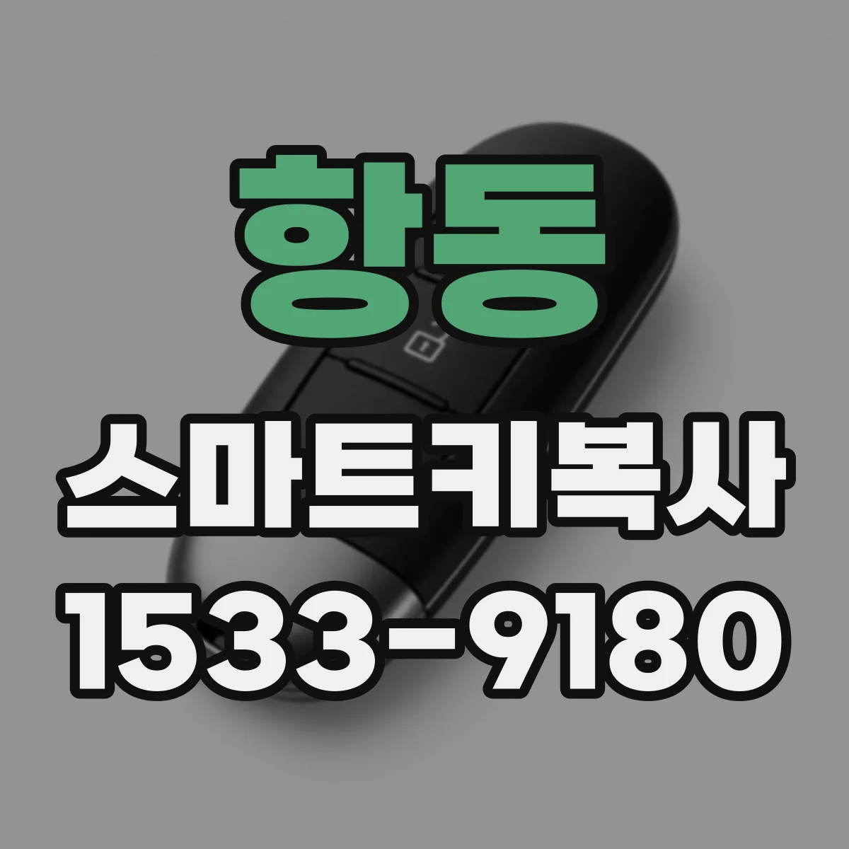 항동 스마트키복사
