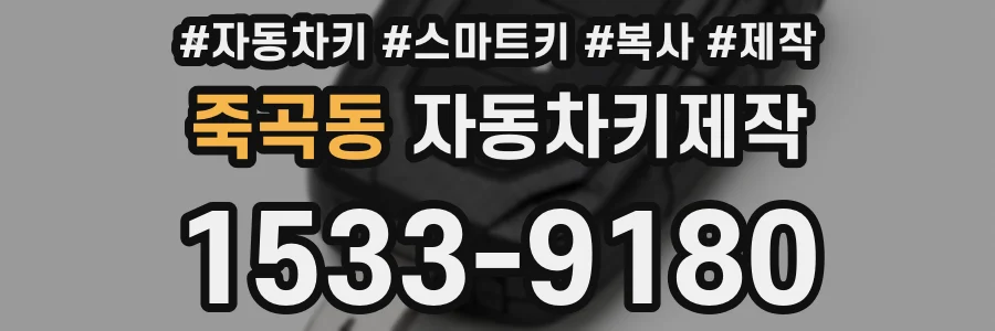 죽곡동 자동차키제작