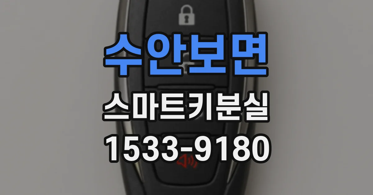 수안보면 스마트키분실