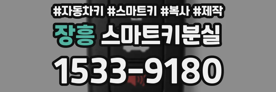 장흥 스마트키분실