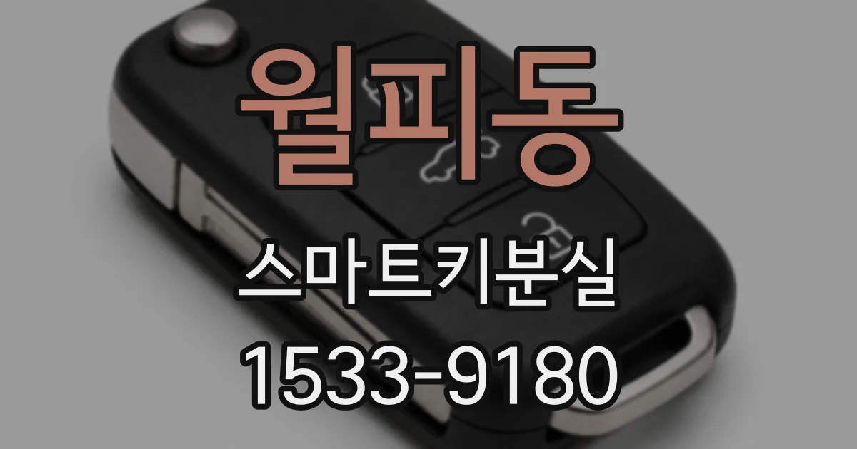 월피동 스마트키분실