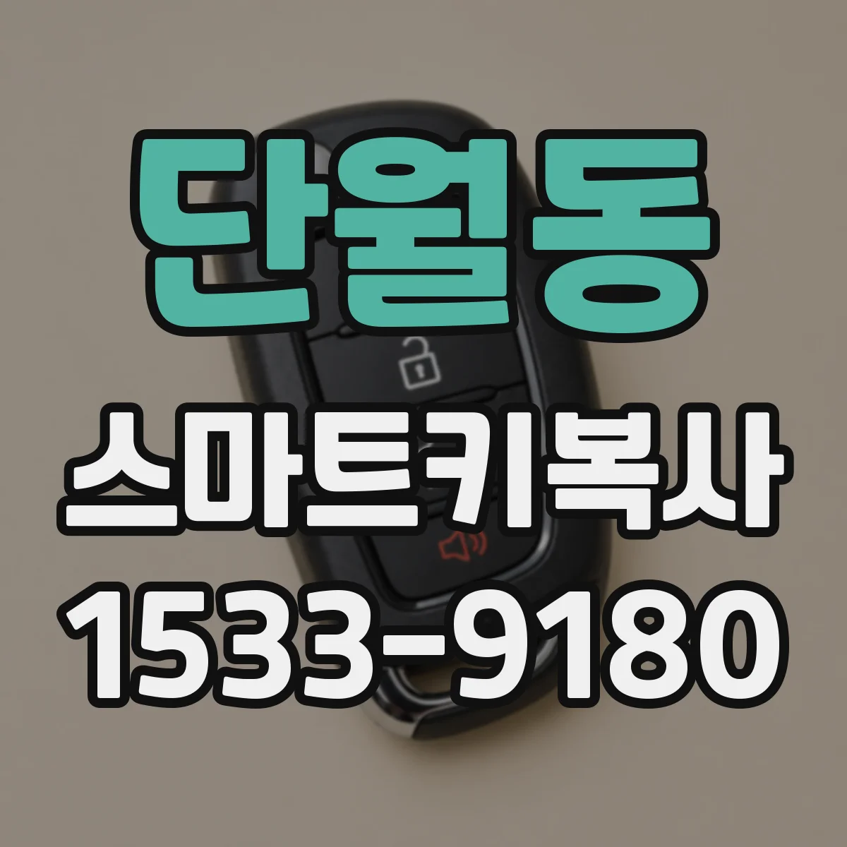 단월동 스마트키복사