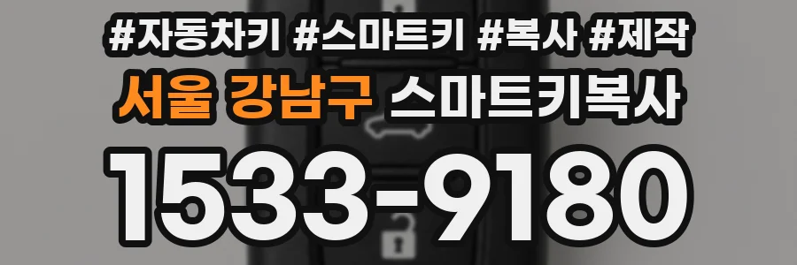 서울 강남구 스마트키복사