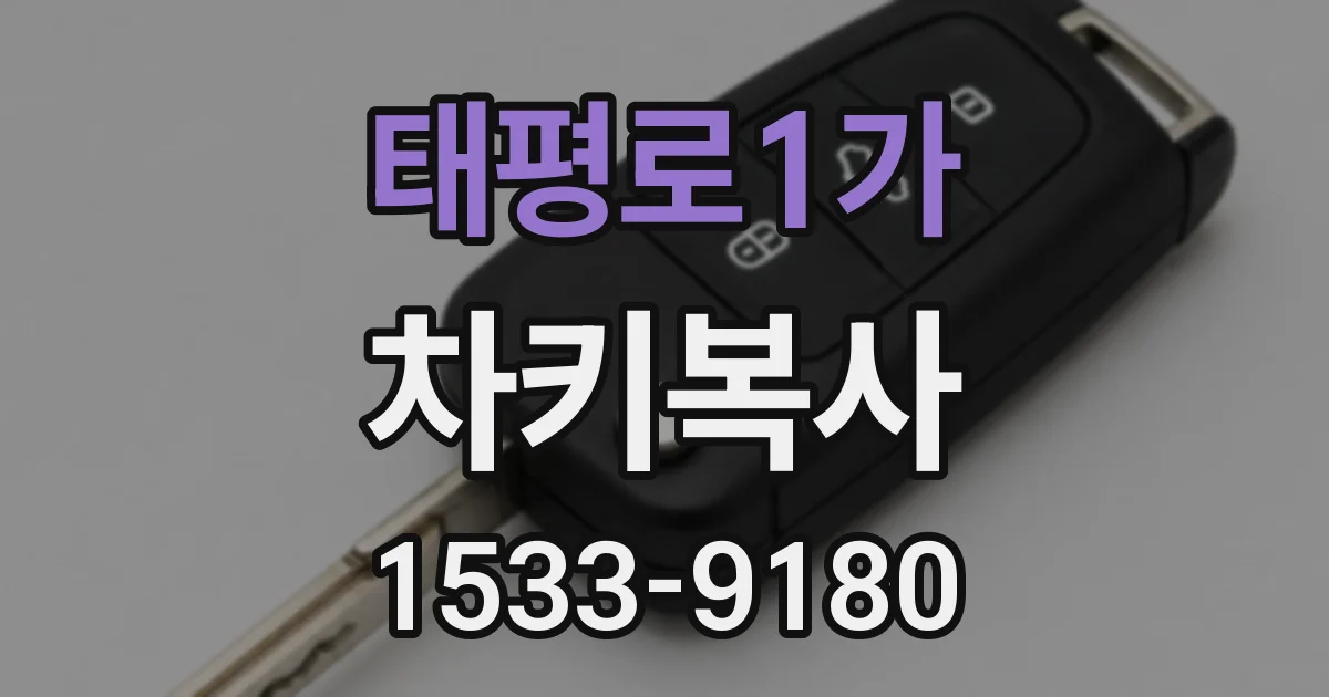 태평로1가 차키복사