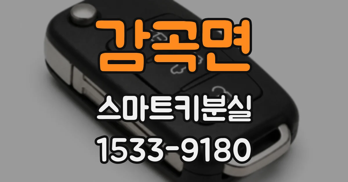 감곡면 스마트키분실