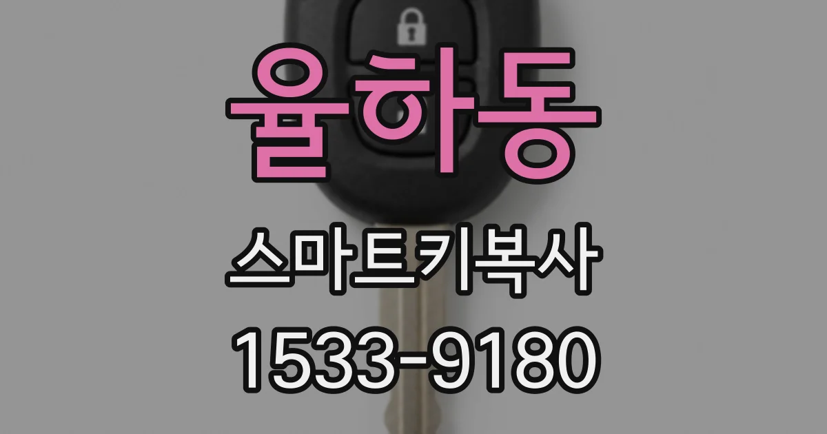 율하동 스마트키복사
