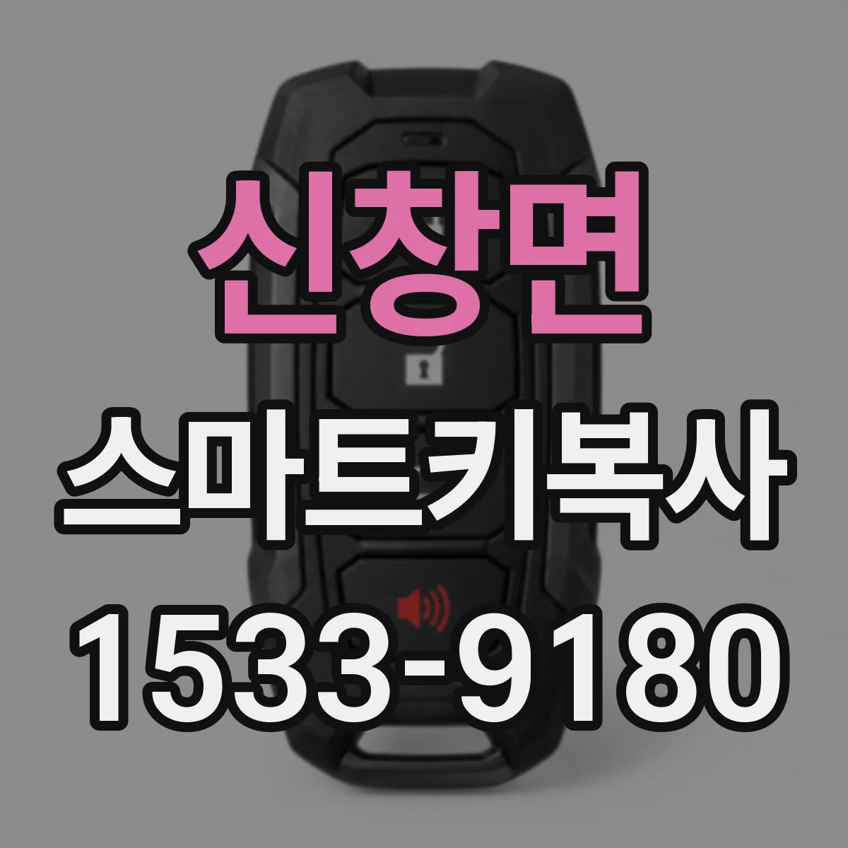 신창면 스마트키복사