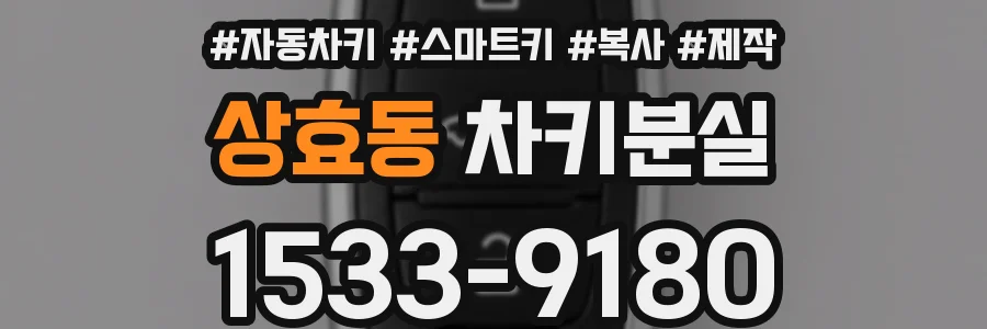 상효동 차키분실