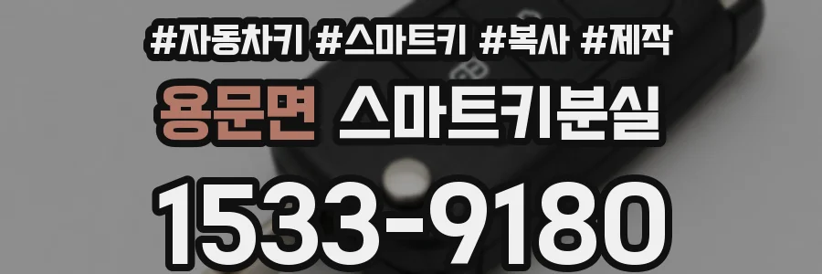 용문면 스마트키분실