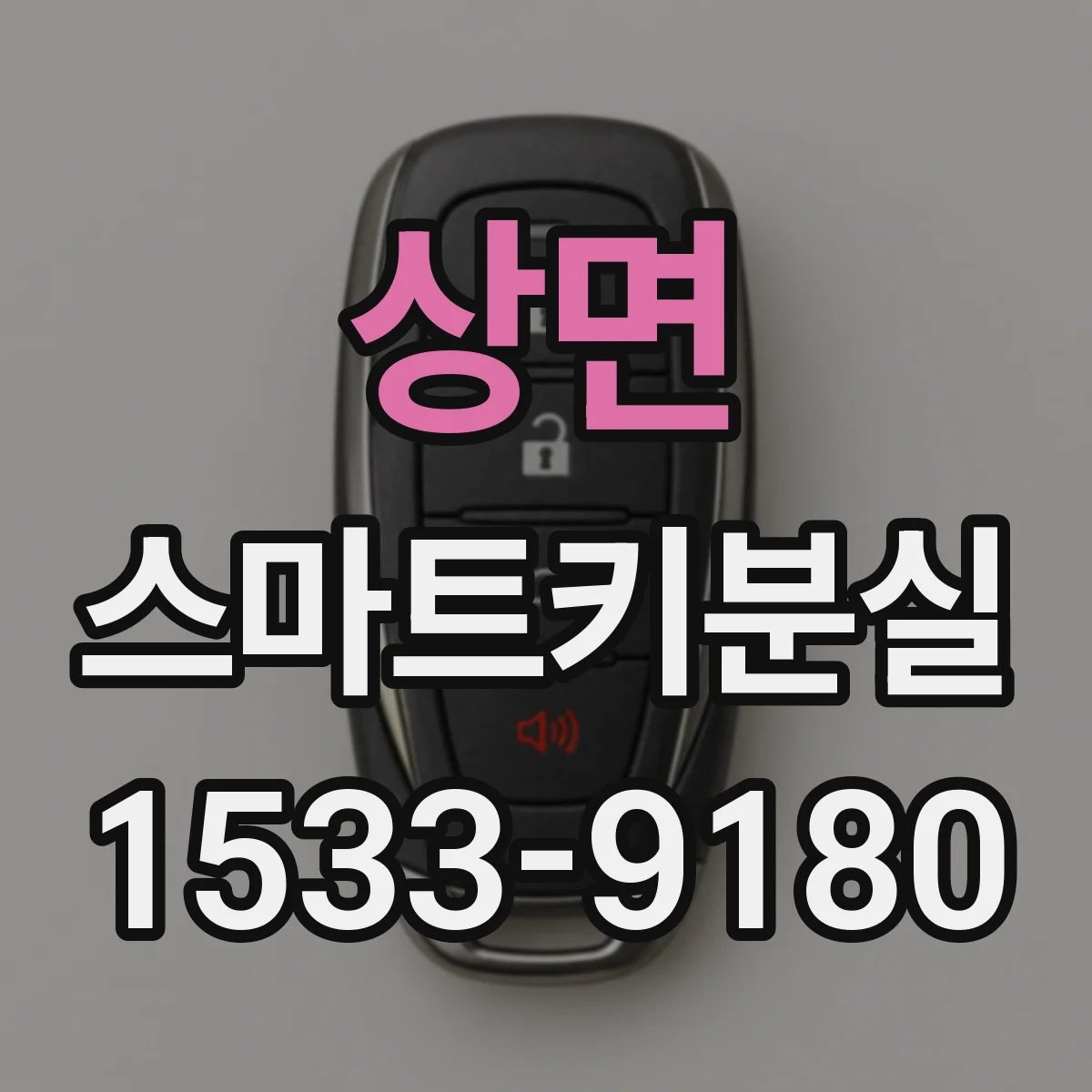 상면 스마트키분실