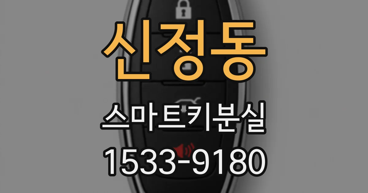 신정동 스마트키분실