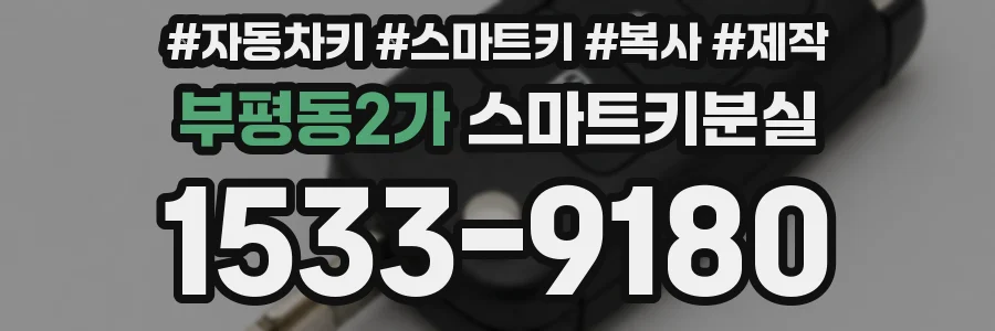 부평동2가 스마트키분실