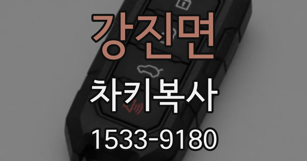 강진면 차키복사