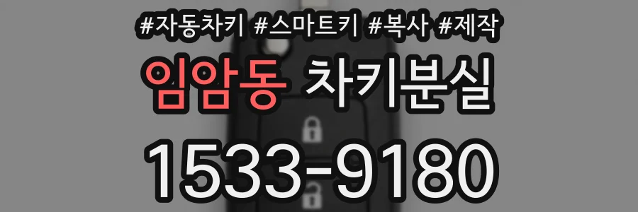 임암동 차키분실