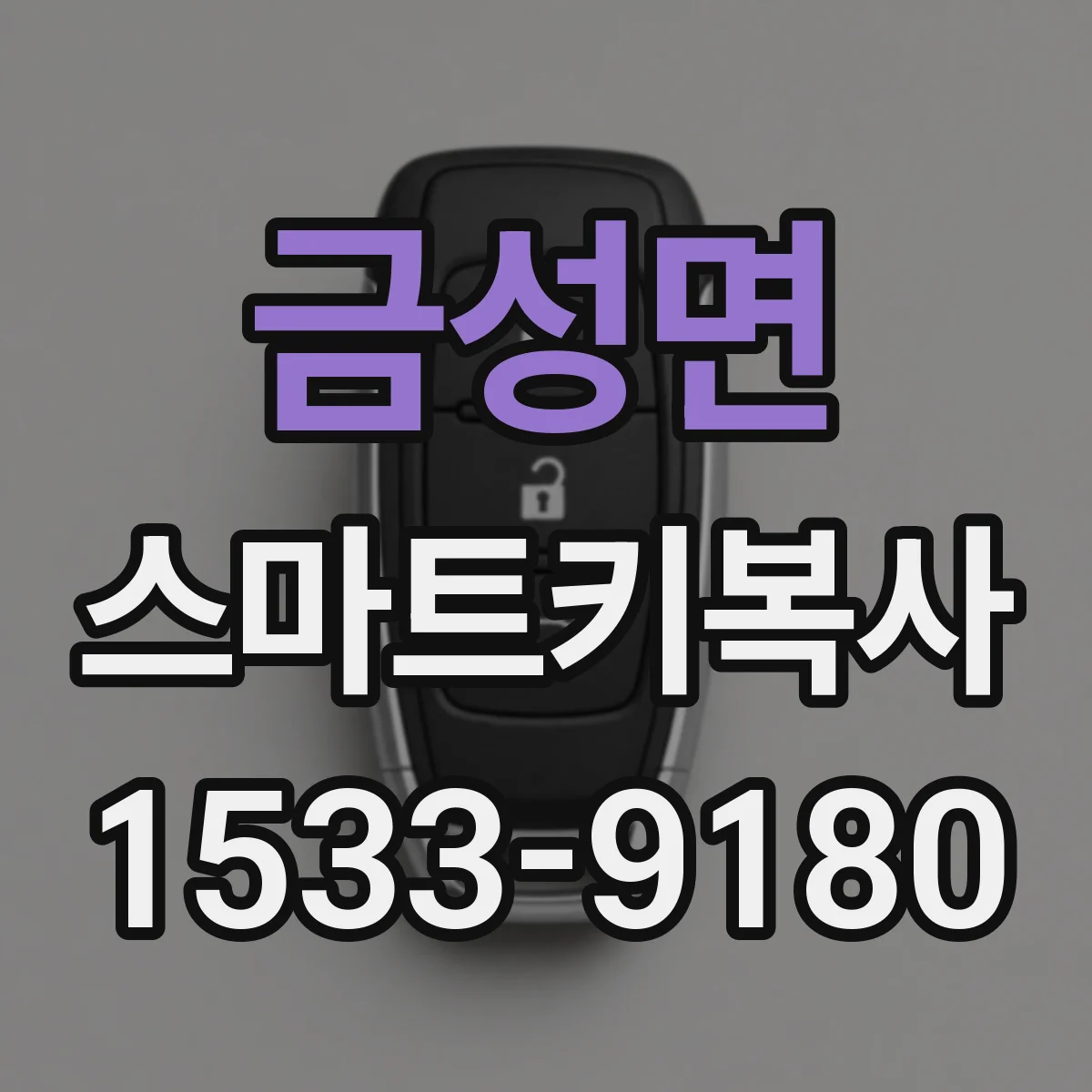 금성면 스마트키복사