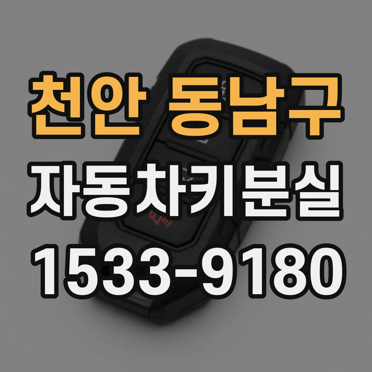 천안 동남구 자동차키분실