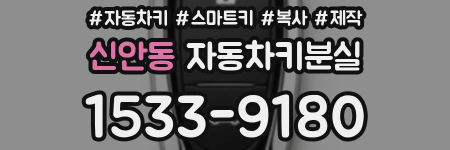 신안동 자동차키분실