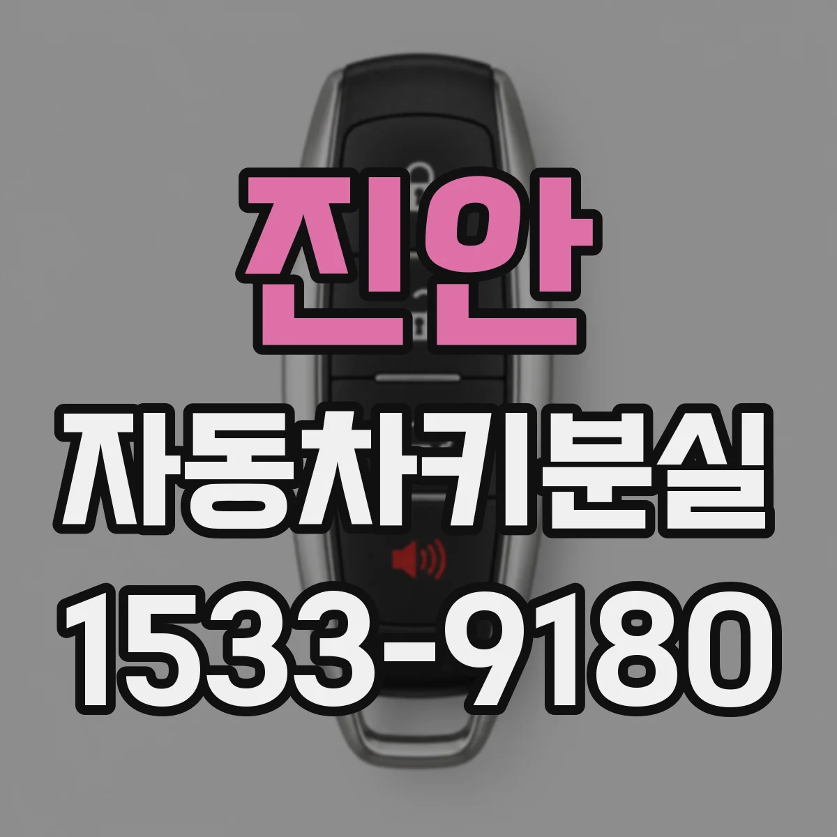 진안 자동차키분실