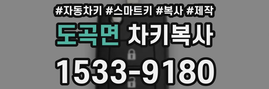 도곡면 차키복사