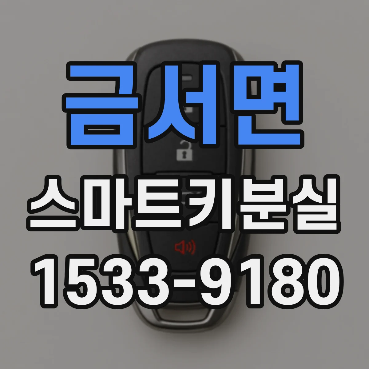 금서면 스마트키분실