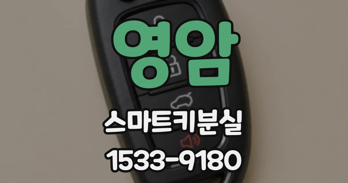 영암 스마트키분실