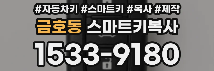 금호동 스마트키복사