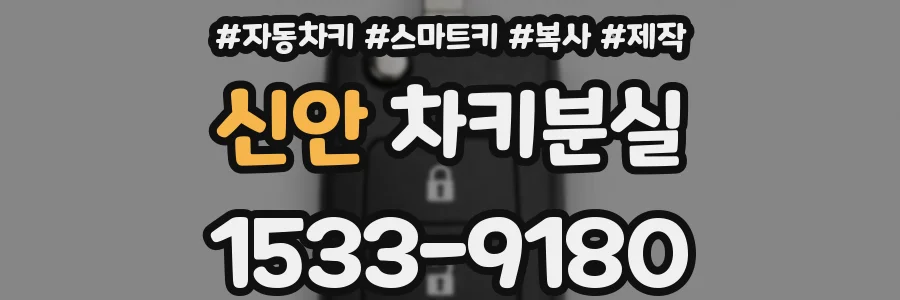 신안 차키분실