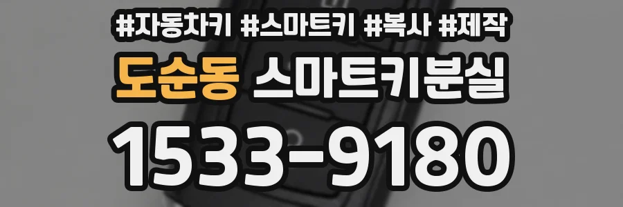 도순동 스마트키분실