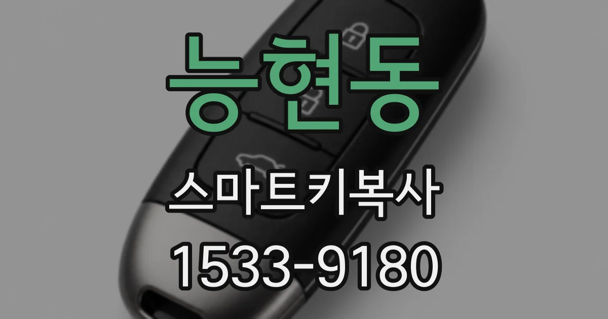 능현동 스마트키복사