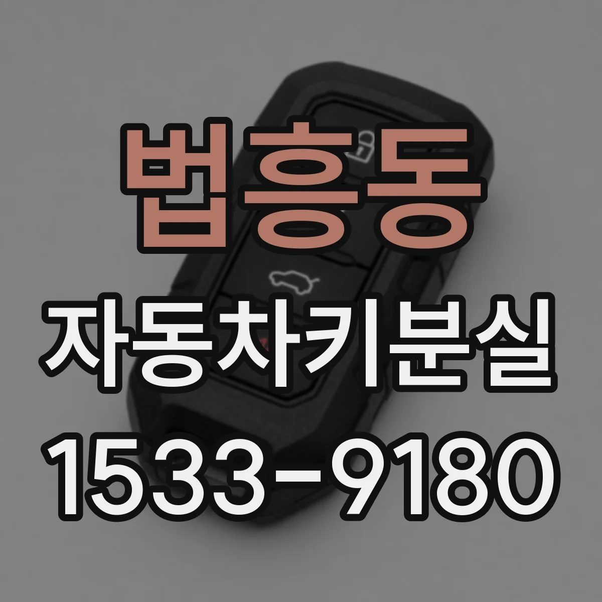 법흥동 자동차키분실