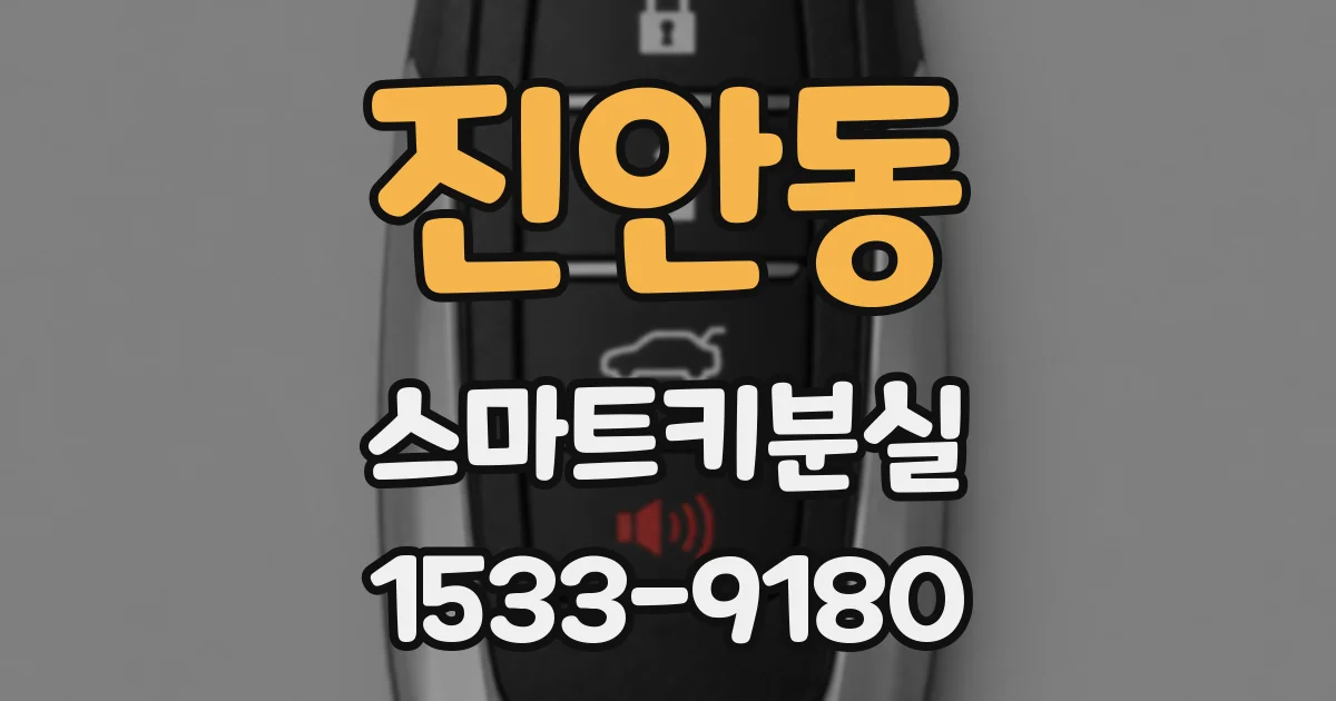 진안동 스마트키분실