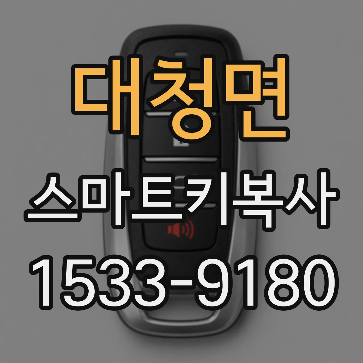 대청면 스마트키복사