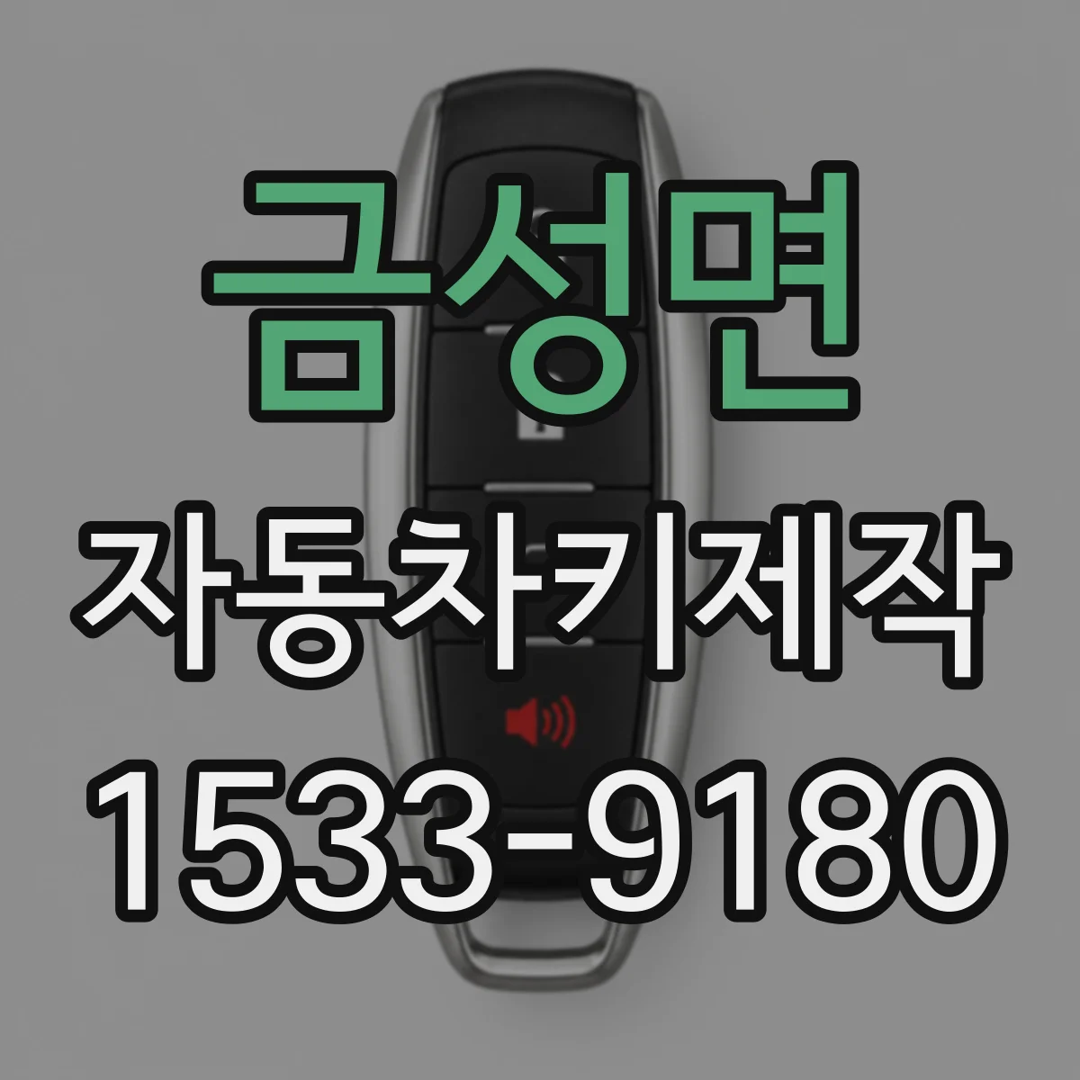 금성면 자동차키제작