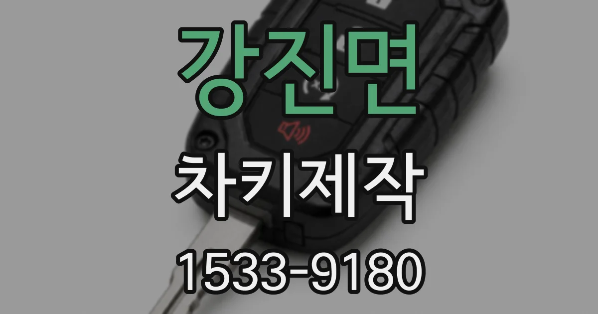 강진면 차키제작