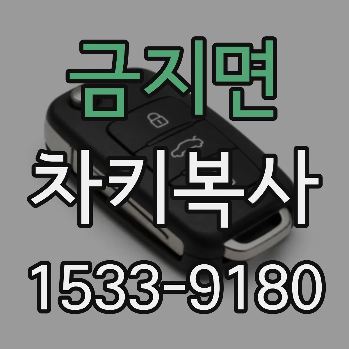 금지면 차키복사